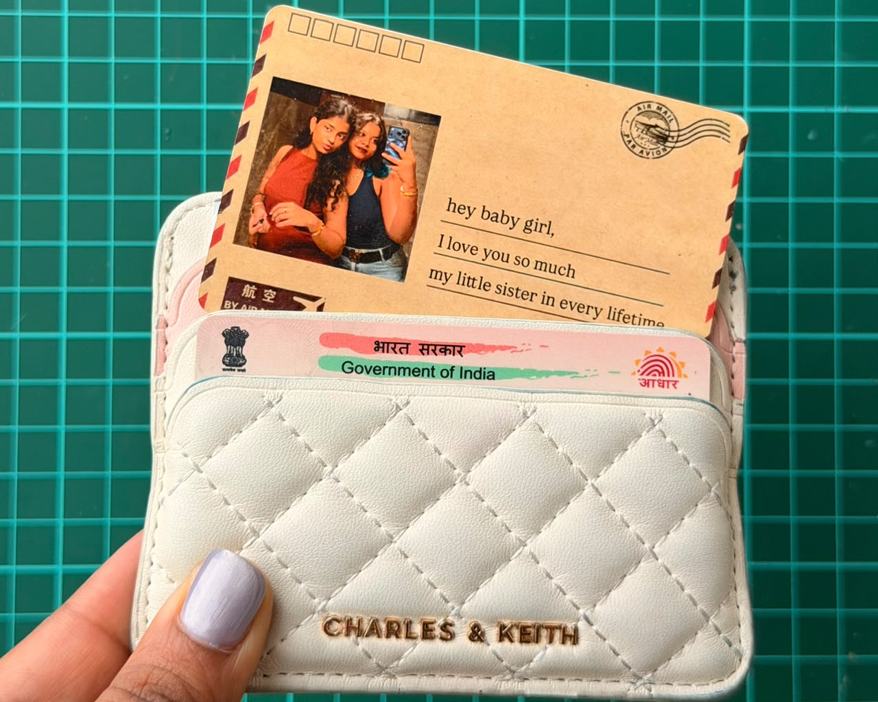 Airmail card inspiration